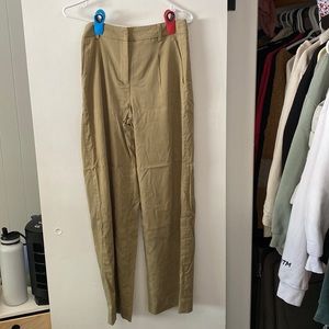 RW&CO. Straight-leg trouser green pants